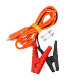 6.6FT 14AWG Cigarette Lighter Plug to Alligator Battery Clip Connector Lead-Acid