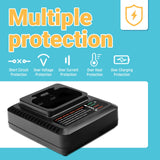 36V/40V Max Charger for Black & Decker LCS36 LCS40 for 36V/40V Lithium Battery