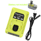 P117 Charger For Ryobi One+ 12V 14.4V 18V Lithium/NiMh/Nicad Battery Charger