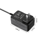 12.6V 2-Prong AC Adapter for Paxcess HJ1103 Robotic Pool Vacuum Charger