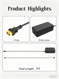 54.6V 2A AC/DC Adapter For Mercane Wide Wheel/Pro Electric Charger