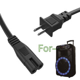 AC Power Cord For Norcent NSP-1500 15" Speaker Dual 8 Subwoofer DJ PA
