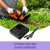 40V Charger LCS40 for Black and Decker LCS36 For LBX2040 LBXR36 LBXR2036 LST540