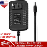 12V 2A AC Adapter For CS Model: CS-1201000 Wall Home Charger Power Supply Cord