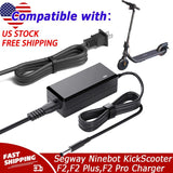 42V Charger for Segway Ninebot KickScooter F2,F2 Plus,F2 Pro,F-SE Power