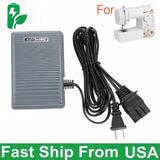 Sewing Machine Pedal Power Cord For Brother JX2517 LX3817 1034D XL2600i LS2125