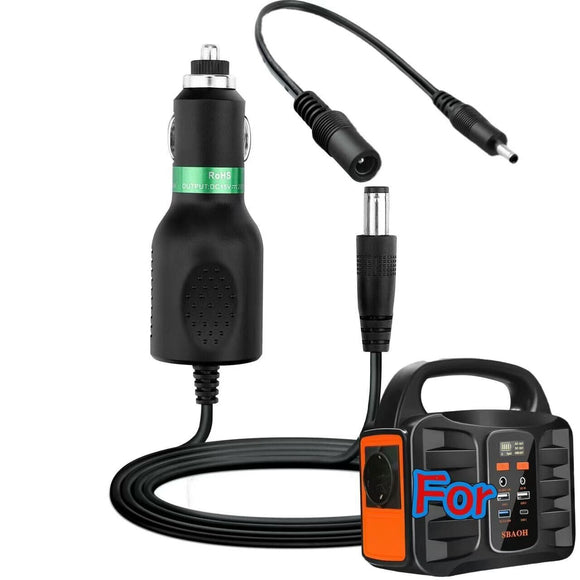 ⚡Car Charger For SBAOH T101 Portable Power Station SHC-SP1502000HUS Power Supply