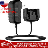20V Lithium Battery Charger LCS1620 for Black Decker HP18VSB-2 HP180K-B3 HP1800K