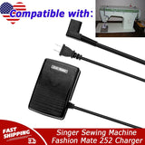 Singer Foot Pedal and Power Cord for Singer Sewing Machine Fashion Mate 252