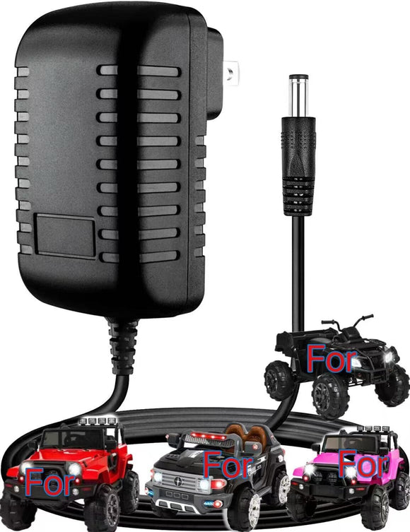 🚗12V Battery Charger for Kids Ride On Car Best Choice Products Wrangler SUV