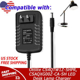 Adapter For Ottlite CS4QTW1Z-SHPR,CSAQXGG5Z-CA-SH,CSAQXG00Z-CA-SH LED Desk Lamp
