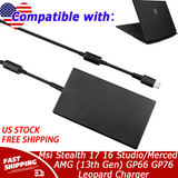 Charger For Msi Stealth 17 16 Studio/Mercedes AMG (13th Gen) GP66 GP76 Leopard