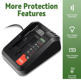 Charger for Black Decker LBXR20 LBX4020 LBXR2020 for Battery LCS1620 LCS1620B