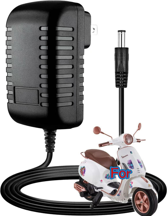 ⚡AC Adapter for Kid Trax Toddler Princess Vespa Scooter Electric Ride On Toy