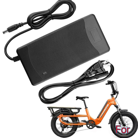🚲54.6V AC Adapter For Hovsco HovCart fat tire Cargo ebike 48V 15A 20A Battery
