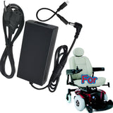 ⚡24V XLR AC Adapter For PRIDE JET-3 Ultra Power Chair Scooter