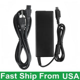 Left Positive 4-Pin Tip AC Adapter Charger Power Supply Cord 19V 4.74A 90W Mains