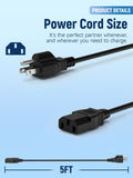 AC Power Cord for Roland RD-700 RD-700GX RD-700NX RD-700SX Piano Organ Keyboard