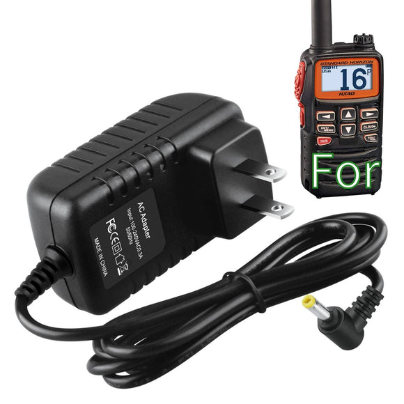12V Adapter for Yaesu HX40 HX890 HX100 HX210 SBH-32 SAD-25B Charger PSU