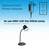 Adapter for OttLite Shine LED Desk Lamp CS03KQI, CS03KQI-SHPR, HZ-X21C