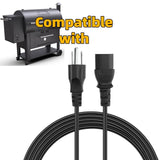 5ft AC Power Cord Cable For Traeger Pellet Grill Century 22/34 3-prong Wire Lead