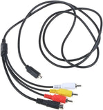 AV A/V Audio Video TV Cable Cord Lead for Sony Handycam DCR-DVD92/e DCR-DVD406 e