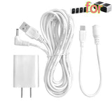 13FT Power Cable and Adapter for eufy SoloCam S220/eufyCam S300 (eufyCam 3C)