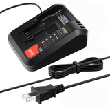 Fast Charger for BLACK+DECKER 20V MAX Lithium Battery Charger, 2 Amp (BDCAC202B)