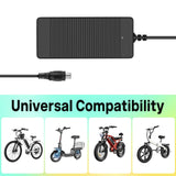 42V RCA Battery Charger for Nakto 36V Camel Pony Mini Cruiser