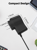 1A AC/DC Wall Power Charger Adapter for RCA Pro 10.1" WiFi RCT6203W46 Tablet PC