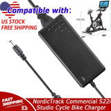 AC Adapter For NordicTrack Commercial S22i S15i Studio Cycle Bike Power Charger