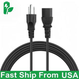 5ft AC Power Cord for Vizio E321VA VX32L E322VL E320VA 32 LCD TV Cable Plug HD