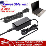 AC Adapter for Gateway MX6025 MX6027 MX6028 MX6030 MX6121 Power Battery Charger