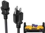 ⚡UL 6ft Power Cord For DEWALT DCB1800 DCB1800B Portable Station Extension