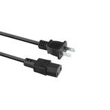 2-Pin AC Power Cord Cable Plug for Volex VAC17S Radio CD Player Boombox Dock