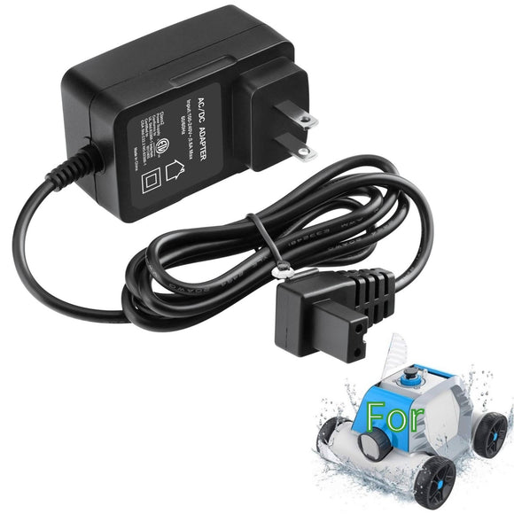 12.6V 2-Prong AC Adapter for Hitwby Vinyl 5000mAh Robotic Pool Vacuum