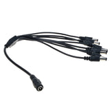 DC 12V 6A Power Supply Adapter +8 Split Power Cable for CCTV Security Camera DVR