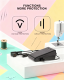 3 Prong Power Cord Sewing Machine Foot Pedal Control for Singer 833,834,838,844
