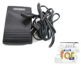 110V Foot Control Pedal Power For Elna Sewing Machine 244, 244I 745, 845