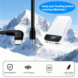 12V Heated Jacket Battery Step up Power Cable for Milwaukee M12 Jacket