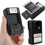 Univ. Battery Charger for Samsung S Blaze T769, Dock for Home/Travel Wall Power