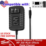 9V AC Adapter For Hotone Ampero II Stomp MP-300 Multi-Effects Pedal Power Supply