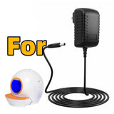 12VDC Charger for Hillpig Self-Cleaning Cat Litter Box Power Supply Cord Cable
