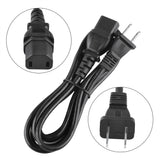 6.6ft UL AC Power Cable Cord for Yamaha Model No RX-A850 RX-A860 2-Prong Lead