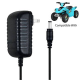 6V Ride On Car Charger for Flybar Bumper Car, AC Adapter Replacement Power Cord