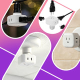 E26 4 Prong Design Light Bulb Socket Adapter