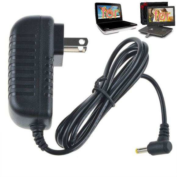 12V 2A AC DC Charger for PHILIP PD9000/WONNIE Portable DVD W-103,W-1068,W-1458