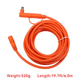 20FT DC8mm Cable with DC7909 to DC8020/5521 Adapter & DC8mm Anderson Powerpole