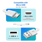Charging Cord Cable For Simplehuman 5 inch & 8 inch Round Sensor Makeup Mirror