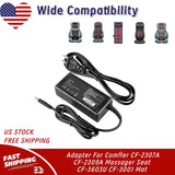 AC/DC Adapter For Comfier CF-2307A CF-2309A Massager Seat CF-3603U CF-3001 Mat